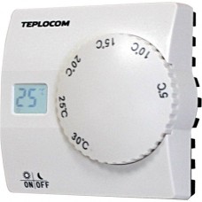 Teplocom Термостат комнатный Teplocom TS-2AA/8A, проводной, реле 250В, 8А
