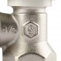STOUT SVRs Клапан ручной терморегулирующий с неподъемным шпинделем, угловой 1/2" в Белгороде